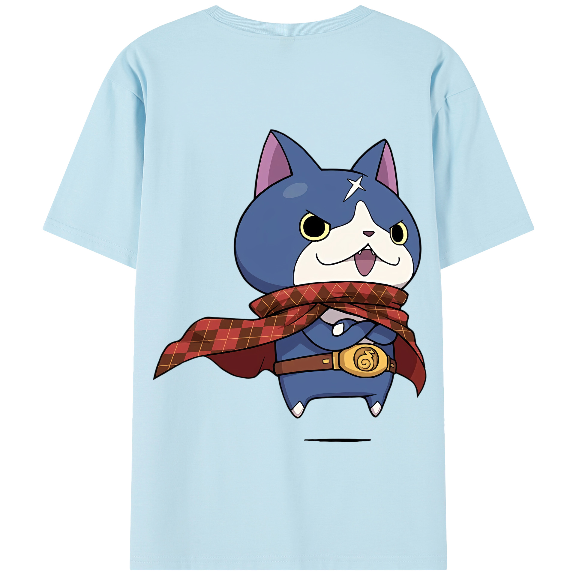 （画像用） 妖怪ウォッチ Yo-kai Watch 綿100％半袖Tシャツ（背面プリント）
